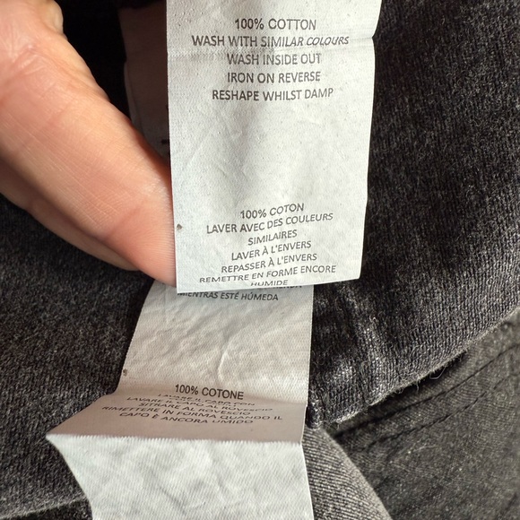 Nasty Gal Fringe Cropped High Waisted Black Jeans W-973 Sz 4 - Picture 12 of 12